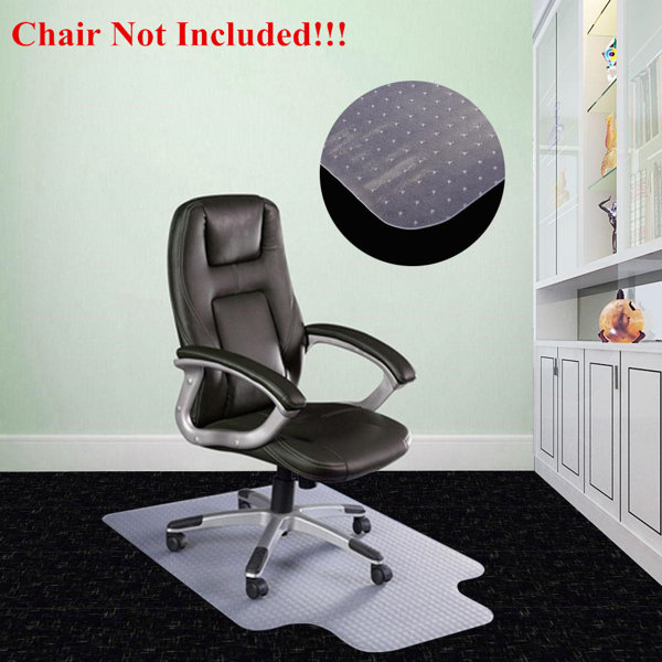 Rebuyhome High Pile Carpet Beveled Standard Lip Chair Mat & Reviews